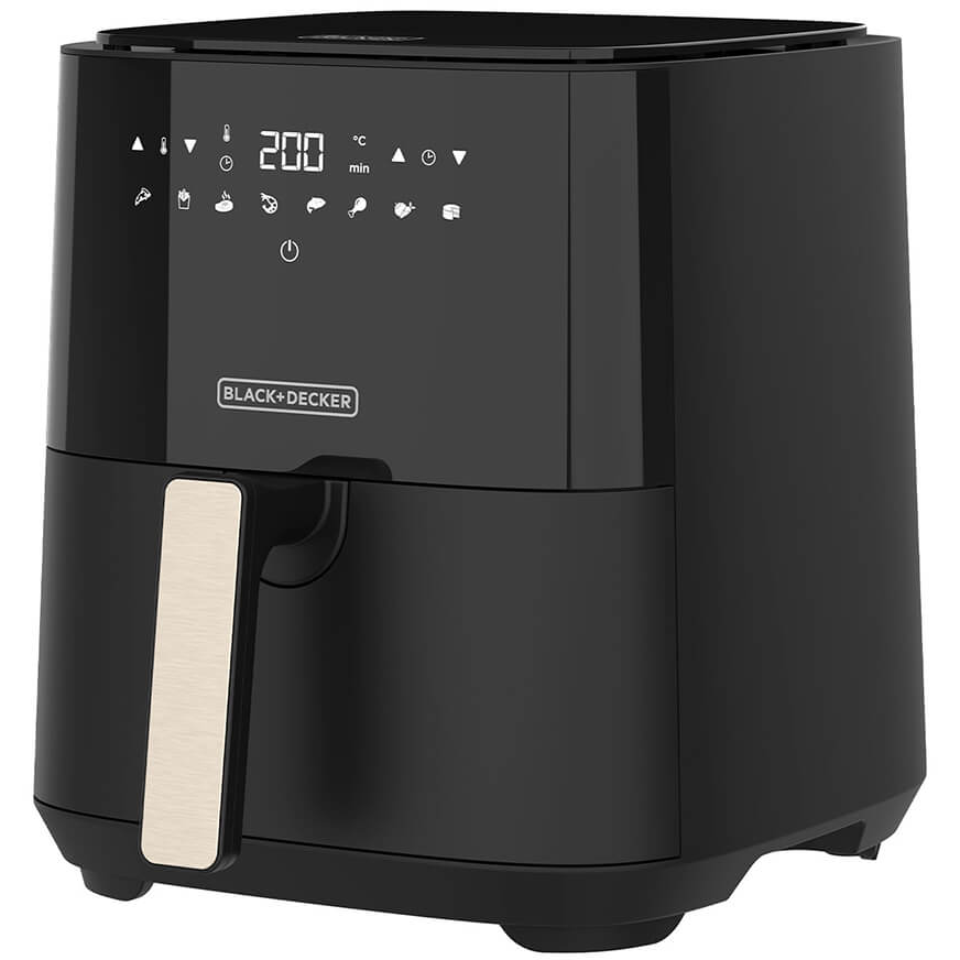 Black & Decker Air Fryer Black 5L 1450W