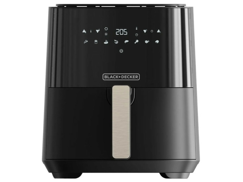 Black & Decker Air Fryer Black 5L 1450W billede 2
