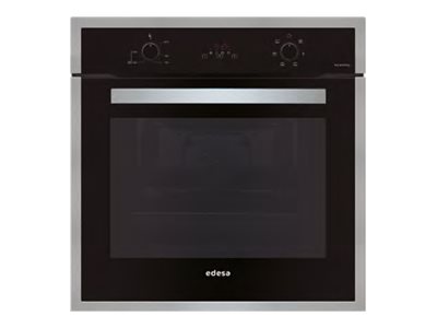 Edesa EOE-7040 BK - Ovn - til indbygning - niche - bredde: 56 cm - dybde: 55 cm - højde: 59 cm - Klasse A - sort/rustfrit