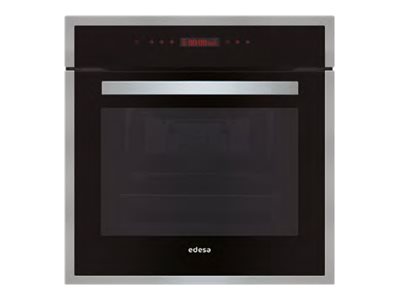 Edesa EOE-7050 BK - Ovn - til indbygning - niche - bredde: 56 cm - dybde: 55 cm - højde: 59 cm - med selv-rengøring - Klasse A - sort/rustfrit