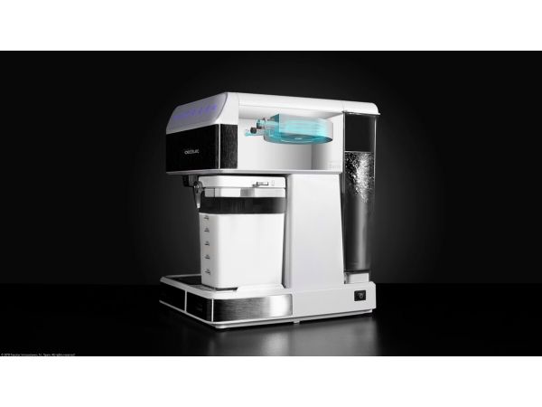 Cecotec Power Instant-ccino 20 Touch, Espressomaskine, 1,4 L, Malet kaffe, 1350 W, Rustfrit stål, Hvid