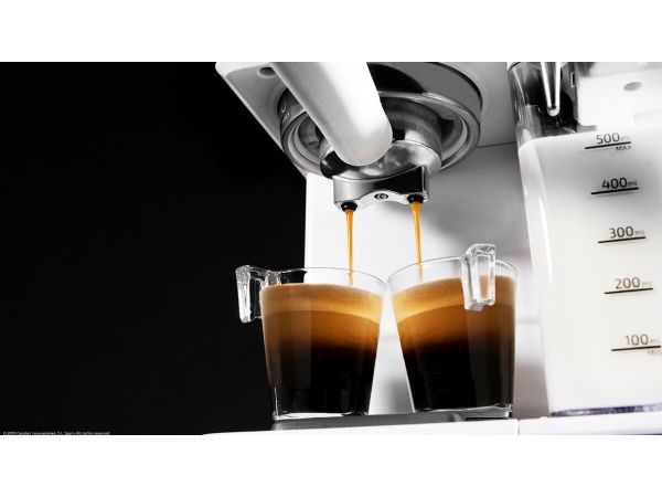 Cecotec Power Instant-ccino 20 Touch, Espressomaskine, 1,4 L, Malet kaffe, 1350 W, Rustfrit stål, Hvid