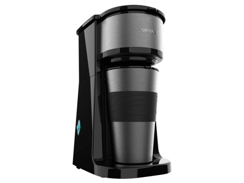 Cecotec Coffee 66 Drop & Go, Dråbe kaffemaskine, Malet kaffe, 700 W, Sort, Rustfrit stål billede 2