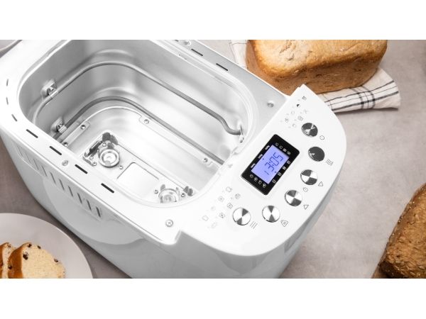 Cecotec Bread&Co 1500 PerfectCook, 1,5 kg, Visningsvindue, Variabel skorpe bruning kontrol, Holde varm funktion, Rustfrit stål, Hvid billede 4