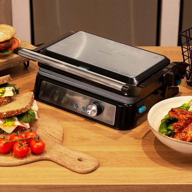 Elektrisk grill Cecotec Rock'nGrill 1500 Take&Clean billede 3