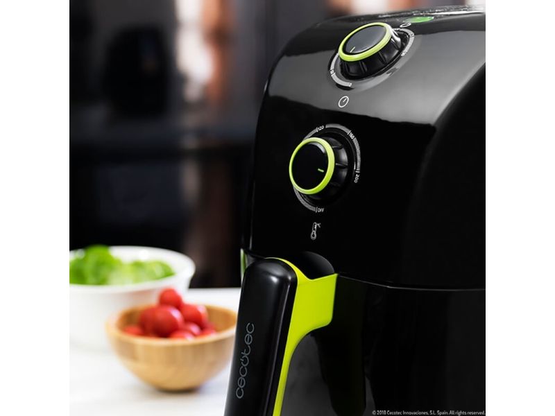 Cecotec Cecofry Compact Rapid, Varmluftsteger, 1,5 L, 0,4 kg, PerfectCook, 200 °C, 30 min. billede 4