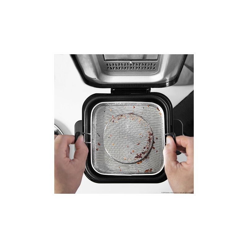 Cecotec CleanFry Infinity 1500, Frituregryde, 1,5 L, 190 °C, Enkelt, Rustfrit stål, Knapper billede 4