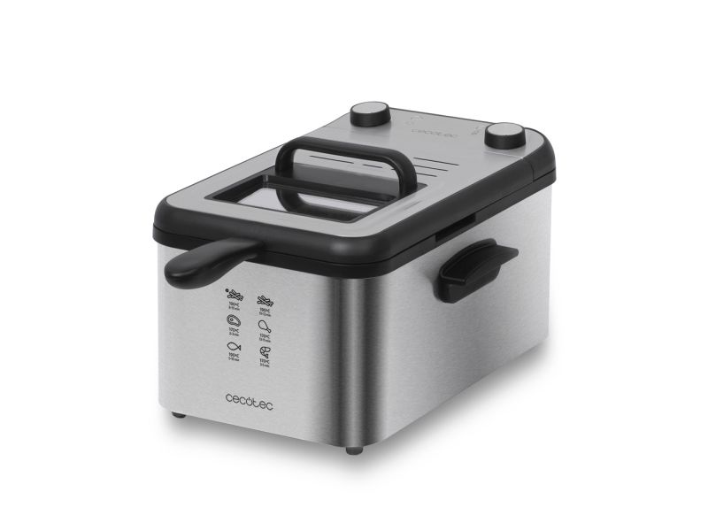 Cecotec CleanFry Infinity 3000, Frituregryde, 5,6 L, 0,8 kg, 3 L, 190 °C, 30 min. billede 1