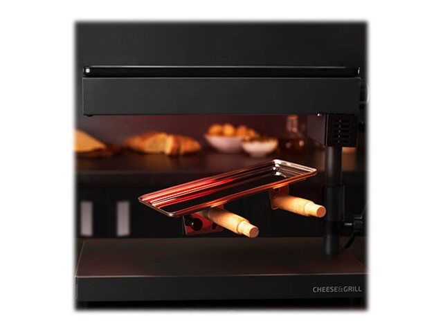 Cecotec Cheese & Grill 6000 Black - Cheese raclette/grill - 600 W - sort