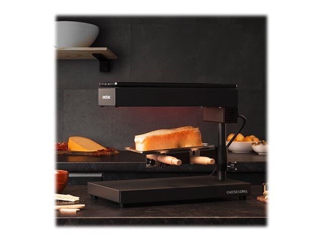 Cecotec Cheese & Grill 6000 Black - Cheese raclette/grill - 600 W - sort