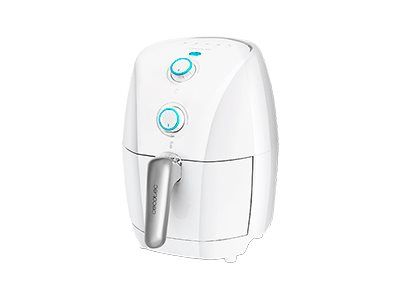 Cecotec CecoFry Compact Rapid Sun, Varmluftsteger, 1,5 L, 0,4 kg, 200 °C, 30 min., Enkelt billede 2