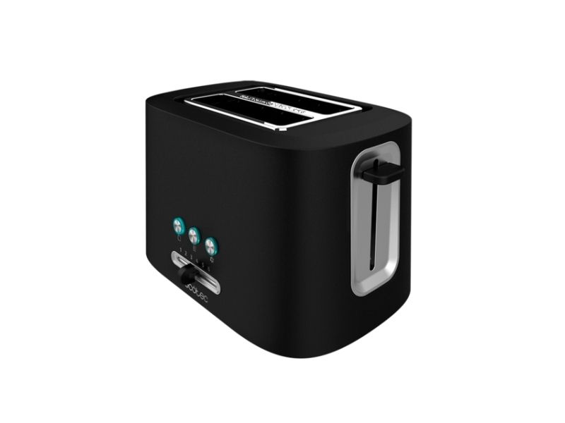 Cecotec 03179, 2 skive(r), Sort, Plast, Knapper, Niveau, 980 W, 220 - 240 V