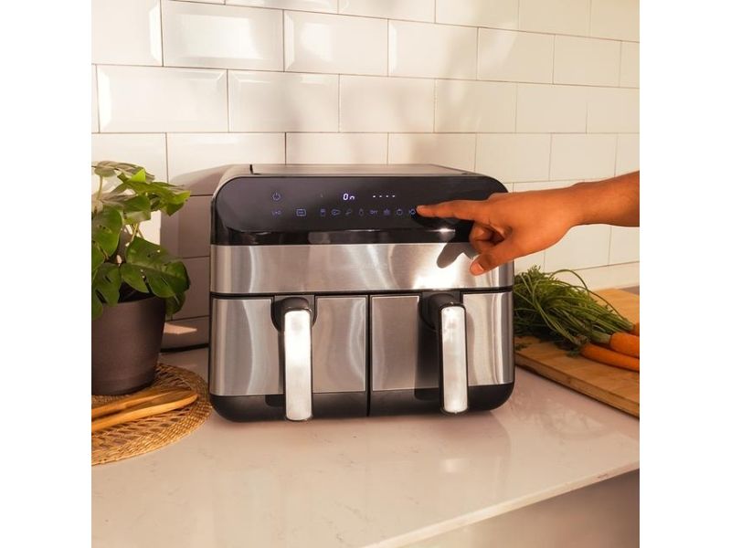 Cecotec Cecofry Advance 9000 - Dobbelt varmluftssteger - 9 liter - 2.8 kW - inox