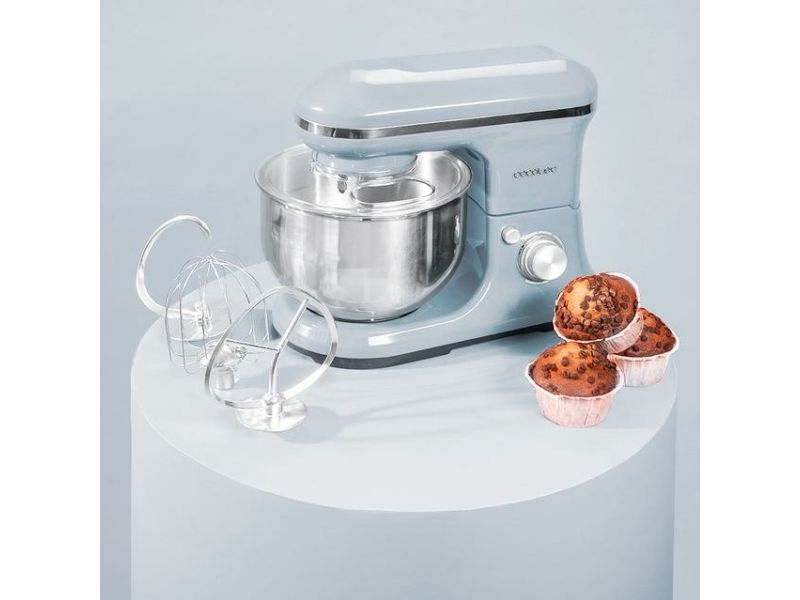 Cecotec 03904, Bordmixer, Blå, Slå, Ælte, Mikse, Omrøre, 5 L, Dreje, Rustfrit stål
