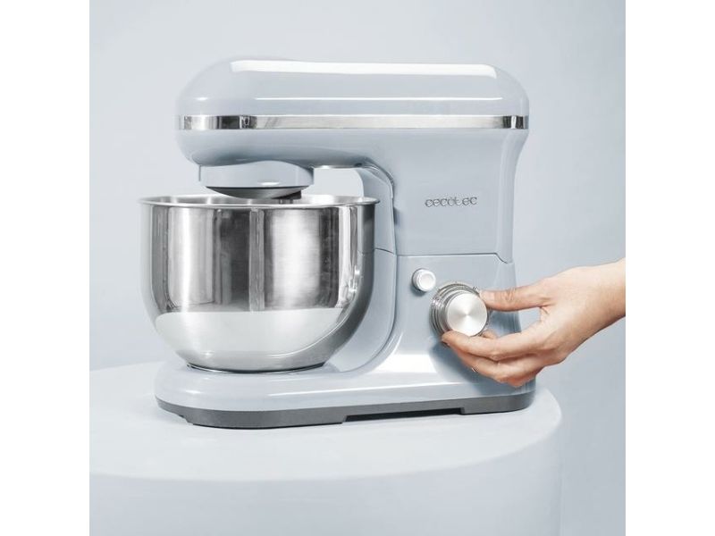 Cecotec 03904, Bordmixer, Blå, Slå, Ælte, Mikse, Omrøre, 5 L, Dreje, Rustfrit stål