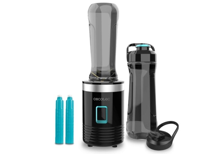 Cecotec 03907, Sportsblender, 0,6 L, 350 W, Sort billede 3