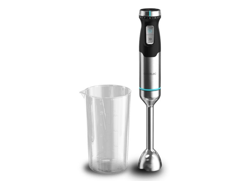 Cecotec Power Pulsar 2300MAX, Nedsænkning blender, 2300 W, Sort, Rustfrit stål billede 2