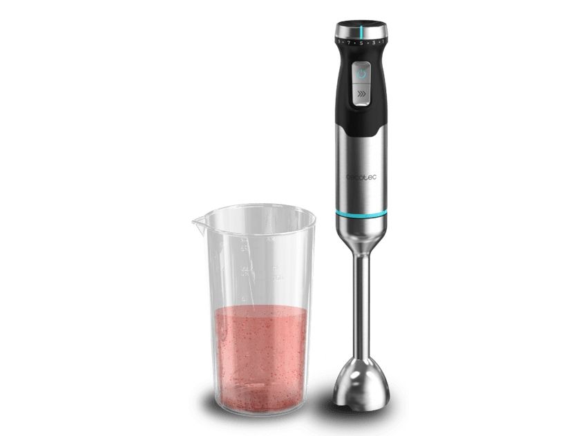 Cecotec Power Pulsar 2300MAX, Nedsænkning blender, 2300 W, Sort, Rustfrit stål billede 1