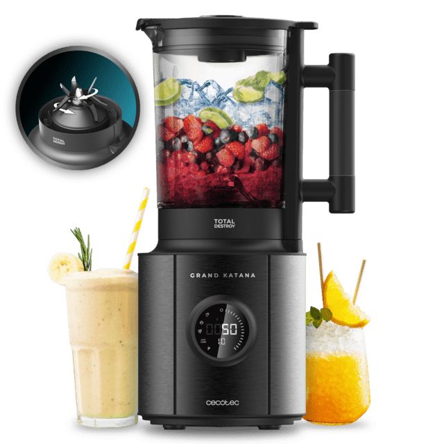 Blender kielichowy Cecotec Grand Katana 2700MAX Total Destroy Screen B Blender kielichowy billede 2