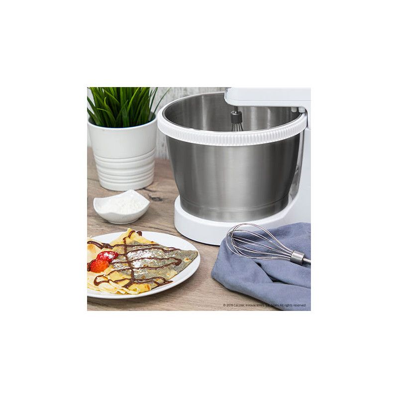Cecotec PowerTwist 500 Steel, Bordmixer, Sølv, Hvid, Slå, Ælte, Mikse, Omrøre, 3,5 L, Rustfrit stål, 500 W billede 3