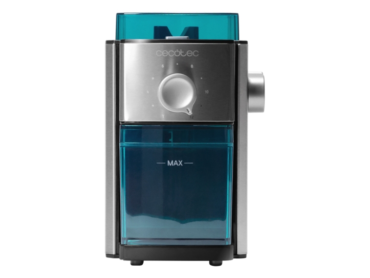 Cecotec 04277, Burr kværn, 250 g, Plast, Lyse Blå, Rustfrit stål, 150 W, 220 - 240 V