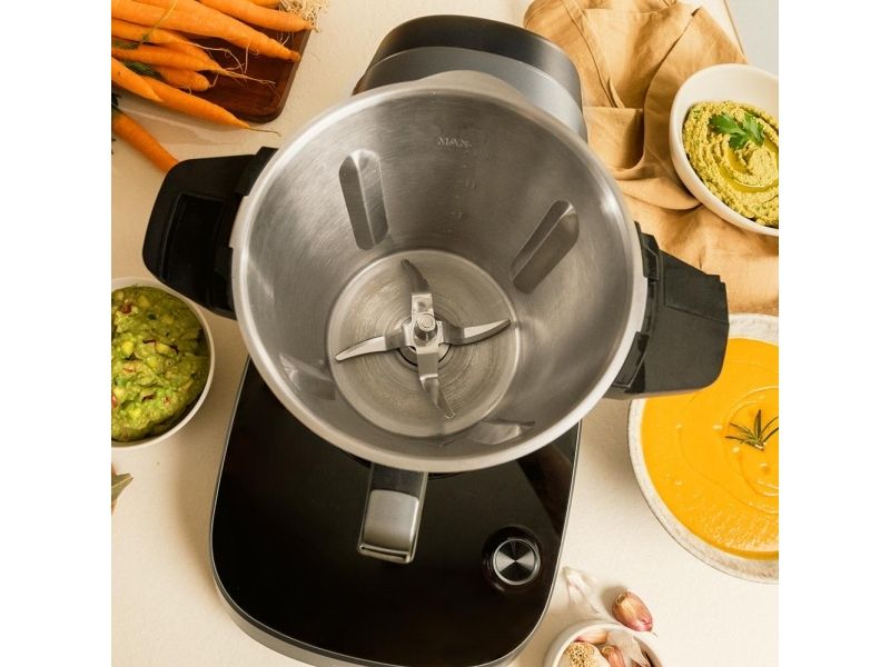 Cecotec Mambo CooKing Total Gourmet 2200 W 4.5 L Stainless steel billede 2
