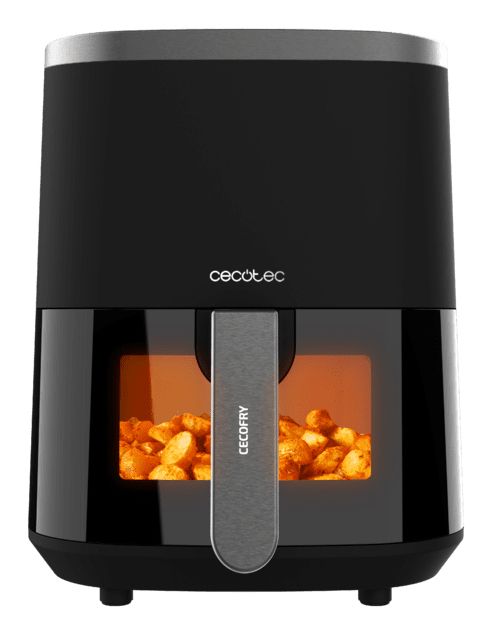 Cecotec Cecofry Fantastik Window 4000 Single 4 L Stand-alone 1400 W Hot air fryer Black