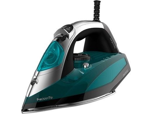 Cecotec 05521, Tør & dampstrygejern, Aluminiumsplader, 200 g/min, Sort, Grøn, 55 g/min, 2600 W billede 3