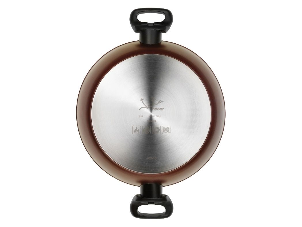 JATA TF924, 2,4 L, Rød, Aluminium, Keramisk, Gas, Halogen, Induktion, Forseglet plade, Sort, Rustfrit stål billede 4