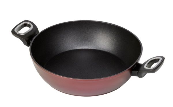 JATA TF924, 2,4 L, Rød, Aluminium, Keramisk, Gas, Halogen, Induktion, Forseglet plade, Sort, Rustfrit stål billede 3