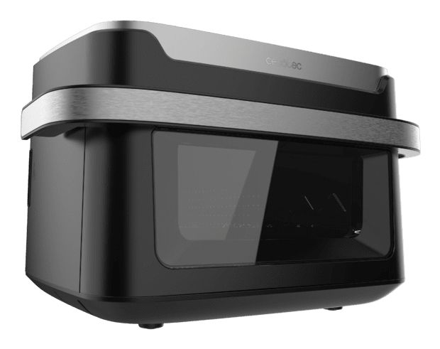 Cecotec Cecofry Advance 10000 Full Vision, Varmluftsteger, 10 L, 40 °C, 200 °C, Dobbelt, Sort billede 3