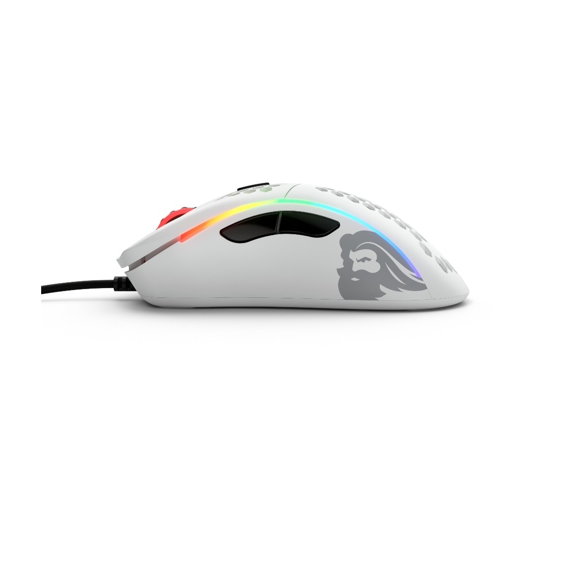Glorious Model D gaming mus, hvid billede 3