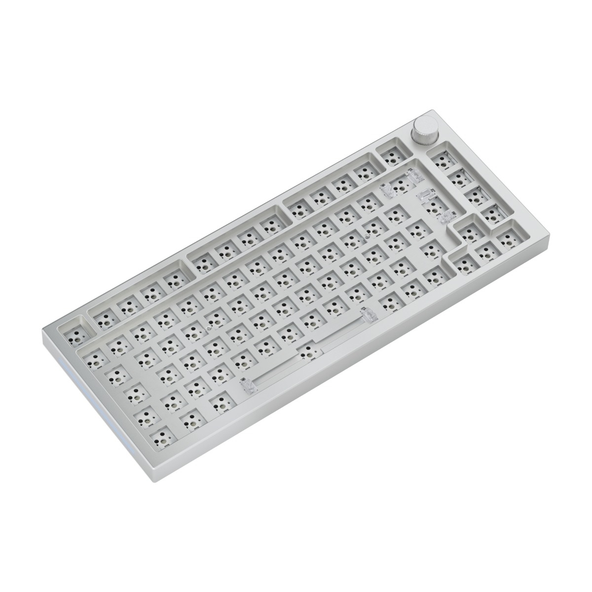 Glorious GMMK Pro Barebone Gaming-tastatur, white ice billede 2