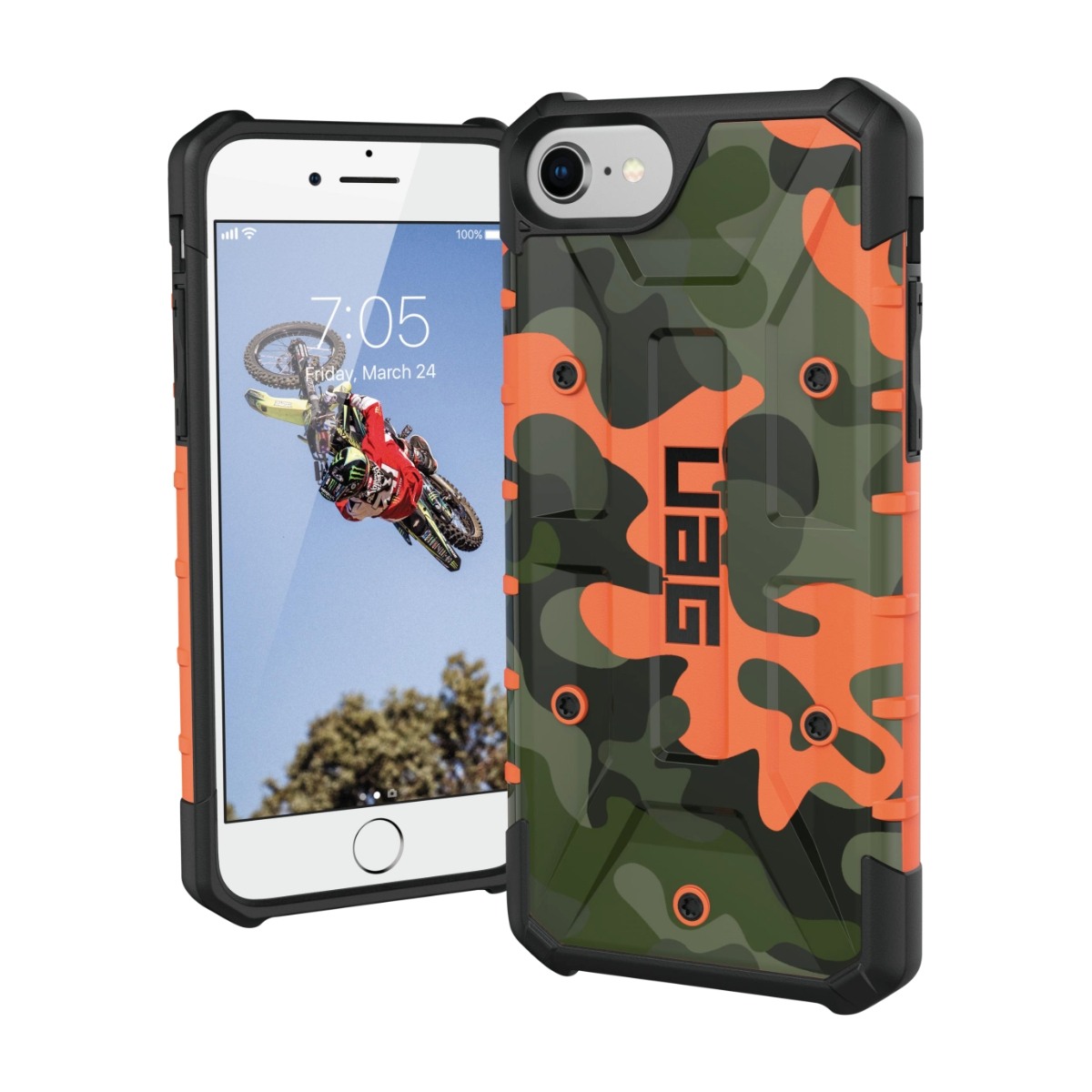 UAG Pathfinder Cover iPhone 8/7/6 hcamo billede 1