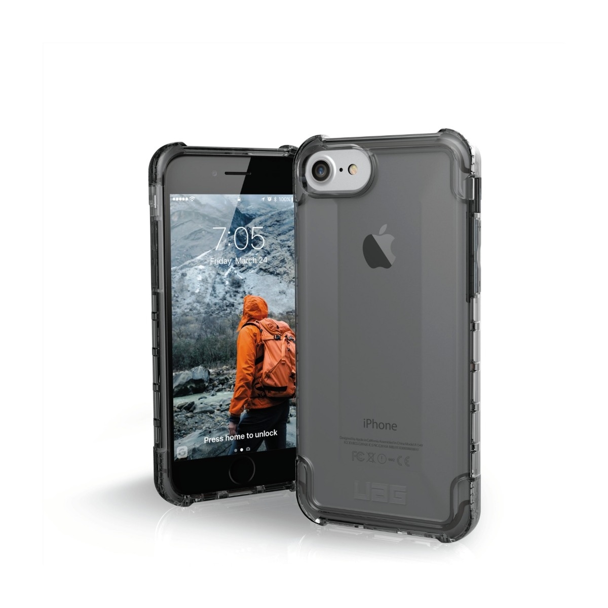 UAG iPhone 6S/7/8 Plyo Cover ash billede 3