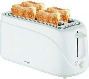 Orava HR-108, 4 skive(r), Hvid, 1200 W, 230 V, 50 Hz, 370 mm