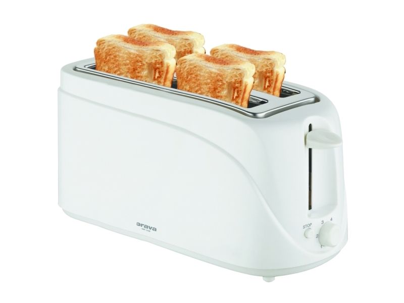Orava HR-108, 4 skive(r), Hvid, 1200 W, 230 V, 50 Hz, 370 mm