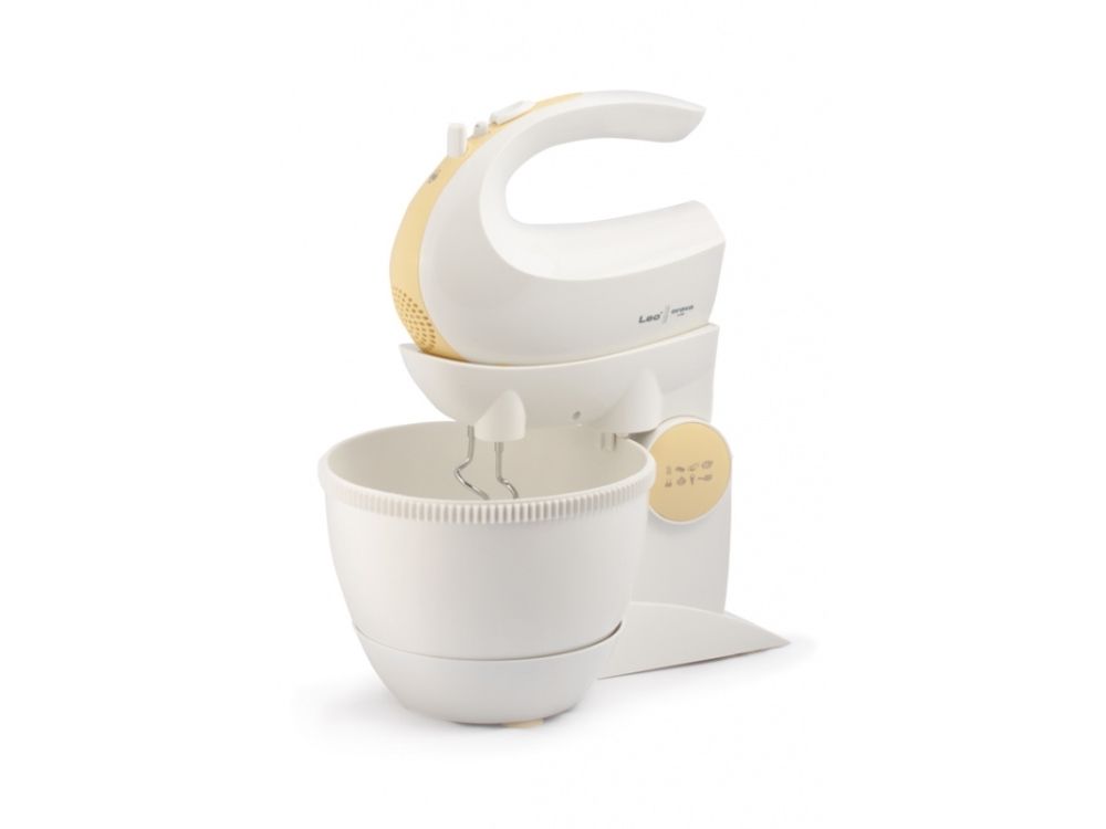Orava SL-200 C, Bordmixer, Hvid, Slå, Ælte, Mikse, Omrøre, 2,5 L, 300 W, 290 mm