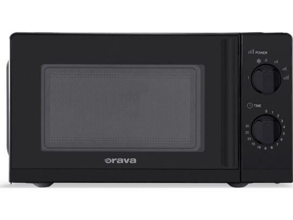 Orava mikrobølgeovn Orava mikrovlnná trouba 700 W 20 l 6 niveauer sort