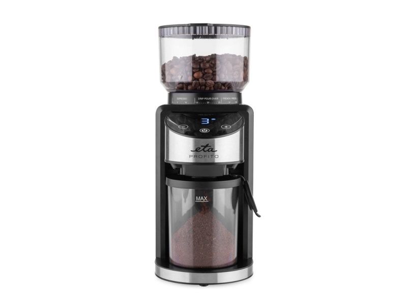 Eta Profito, Burr kværn, 250 g, Sort, 12 stk, 200 W, 2,05 kg