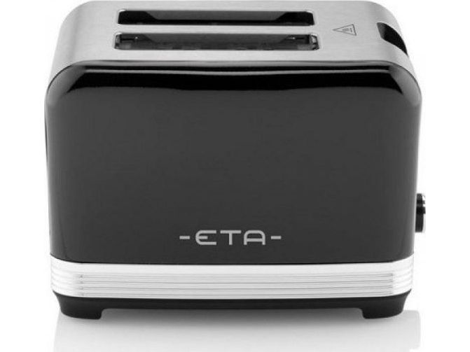 ETA Storio 9166 90020 - Brødrister - 2 skive - 2 Holdere - sort billede 3