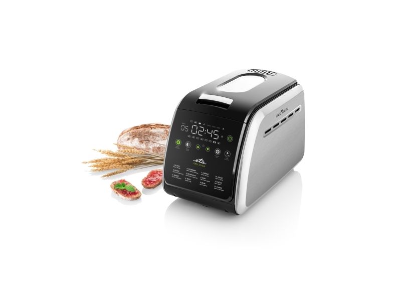 ETA Delicca II 7149 90030 - Brødmaskine - 850 W - rustfrit stål/sort