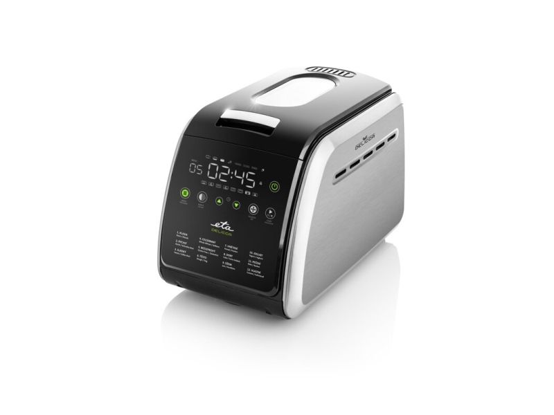 ETA Delicca II 7149 90030 - Brødmaskine - 850 W - rustfrit stål/sort