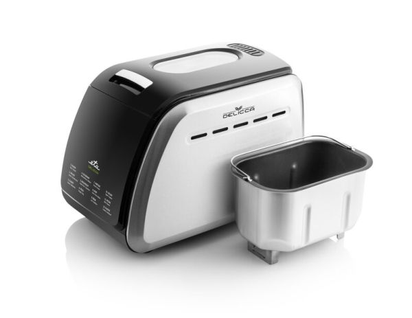 ETA Delicca II 7149 90030 - Brødmaskine - 850 W - rustfrit stål/sort