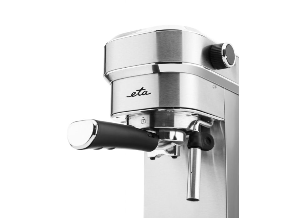 ETA Stretto 2180 90000 - Kaffemaskine med mælkeskummer - 15 bar - rustfrit stål