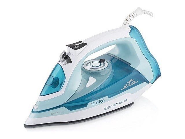 ETA Tiara II 0269 90000 - Dampstrygejern - såleplade: keramik - 2200 W - turkis billede 1