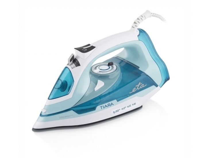 ETA Tiara II 0269 90000 - Dampstrygejern - såleplade: keramik - 2200 W - turkis billede 3