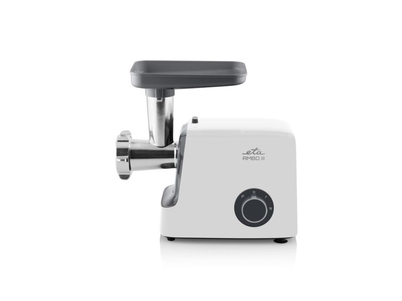 ETA Ambo III 5075 90000 - Kødhakkemaskine - 2.2 kW - hvid/grå