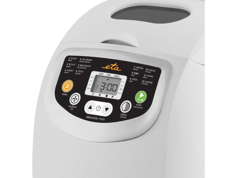 ETA Delicca 8149 90000 - Brødmaskine - 600 W - hvid