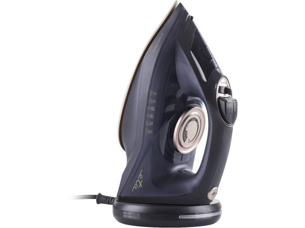 ETA Kiara 1276 90000 - Dampstrygejern trådløs - såleplade: keramik - 2200 W - sort billede 2